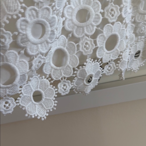 Monique Lhuillier White Lace Mini Dress - Picture 6 of 6